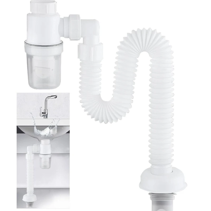 Pipe vidange d'évier cuisine