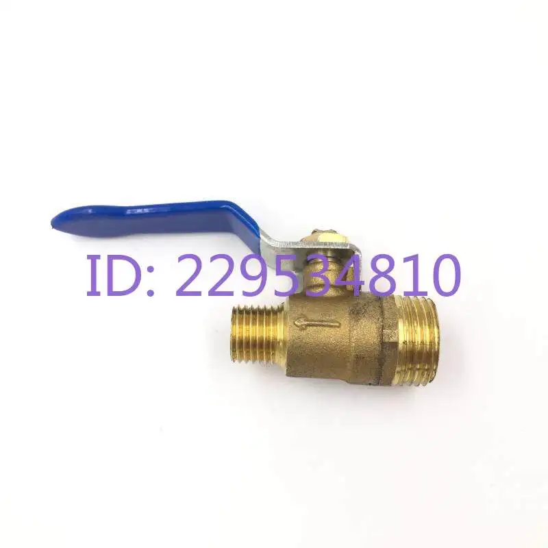 4 points outer tooth to 2 points outer tooth copper ball valve double outer wire ball valve, variable diameter valve