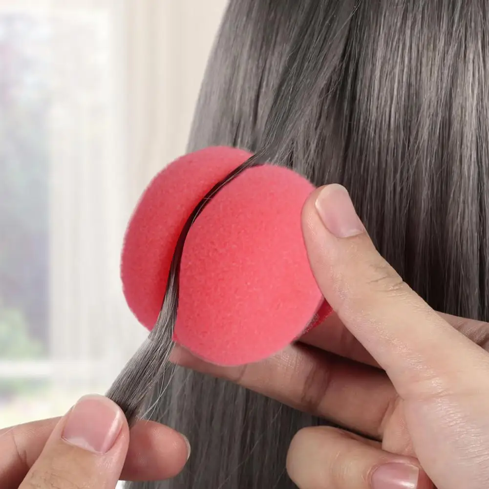 

6/12/18/24Pcs/Set Hair Curler Sponge Ball No Heat Women Overnight Sleeping Hair Roller Lazy Girls Short Long Hair Curling Sponge