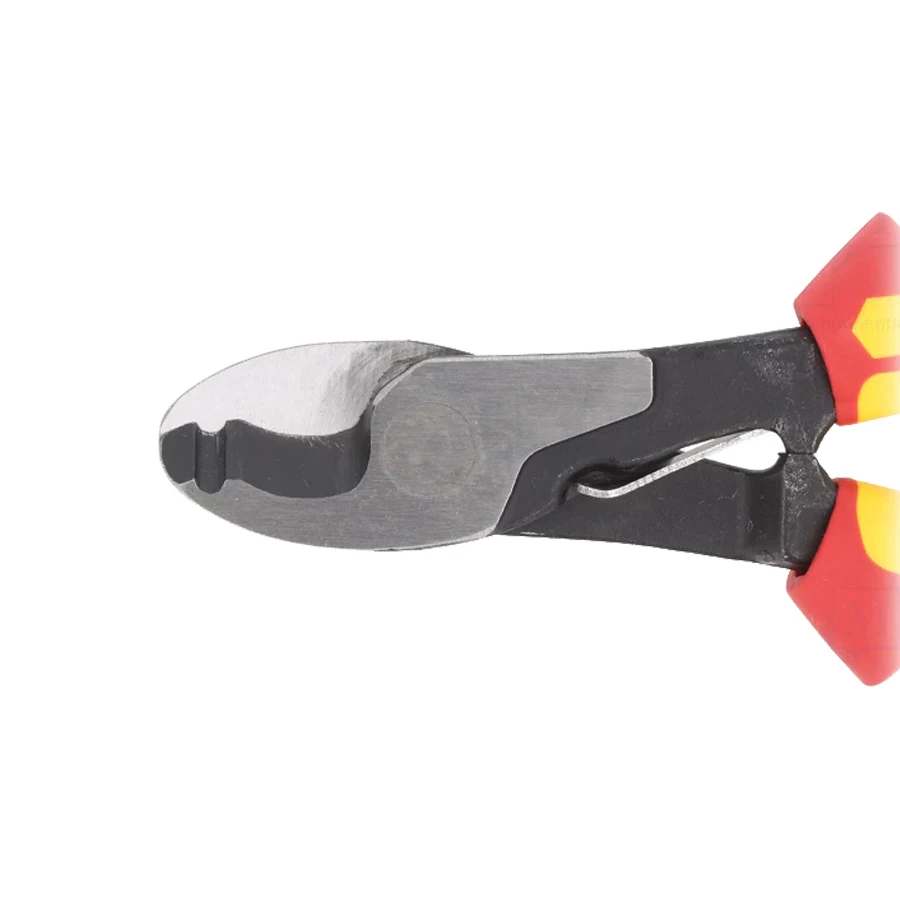 WIHA Insulated Cable Cutter 210mm 1000V VDE with Switchable Opening Spring Electrician Cutting Pliers 43663