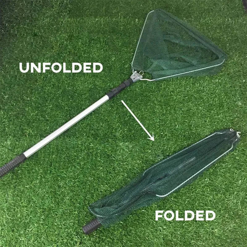Red de aterrizaje telescópica de aluminio – Plegable carpa y mosca - imagen 4