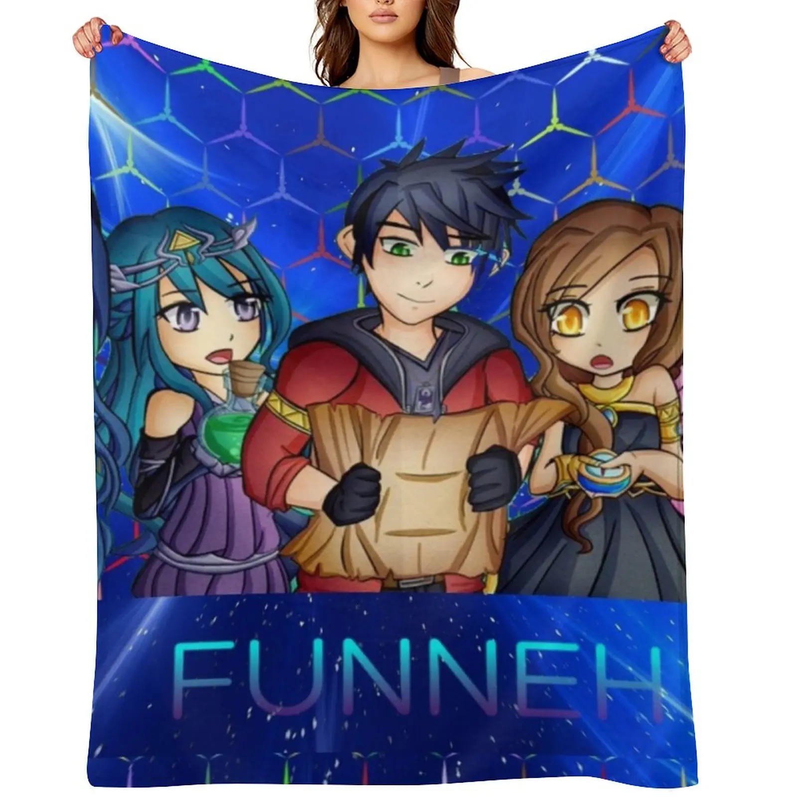 

Itsfunneh krew Throw Blanket Plaid on the sofa christmas decoration Decorative Beds Decorative Sofas Blankets