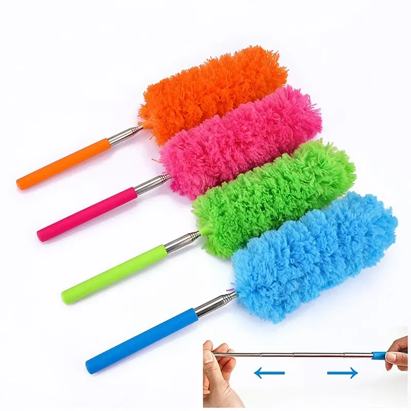 Economic Household Duster Chicken Feather Duster Chicken Feather Sweep Housework Cleaning Appliance Bendable Duster Home Tool