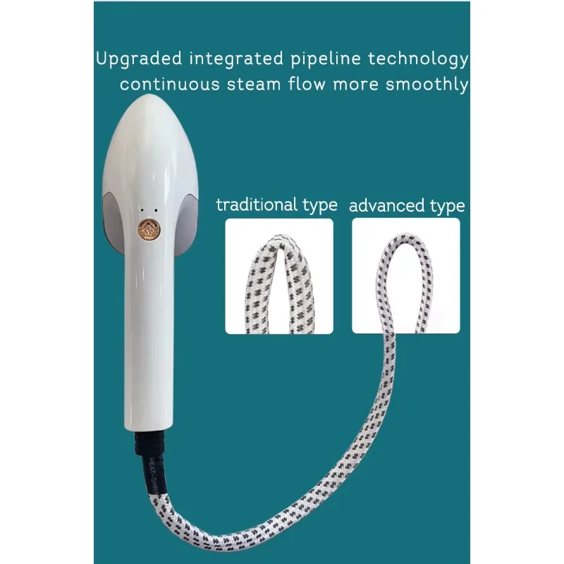 2026 Professional Grade New Style Large Ironing Board Double Hot Iron Wet/Dry Garment Steamer for Wrinkle Household Hotel 4