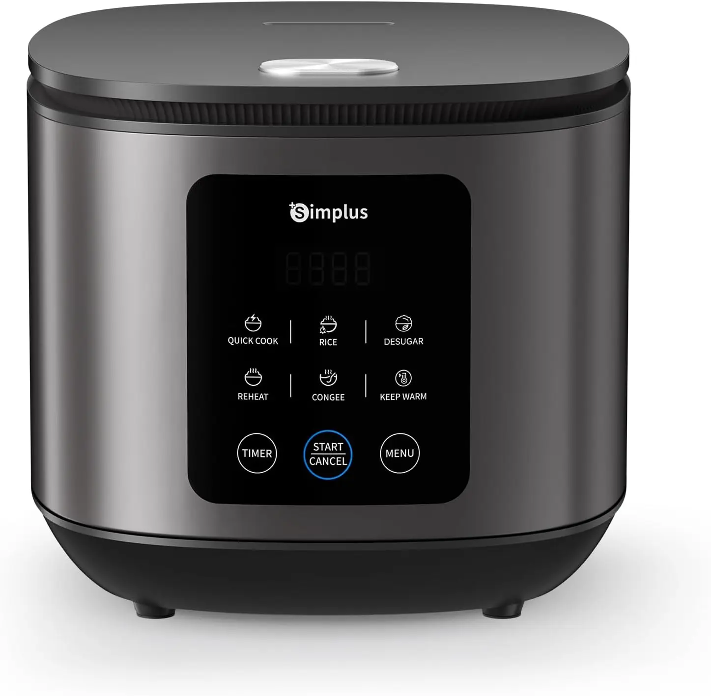 Olla arrocera 8 tazas crudas / 16 tazas cocidas, gran máquina de arroz y calentador con olla interior antiadherente, fácil de usar con tacto