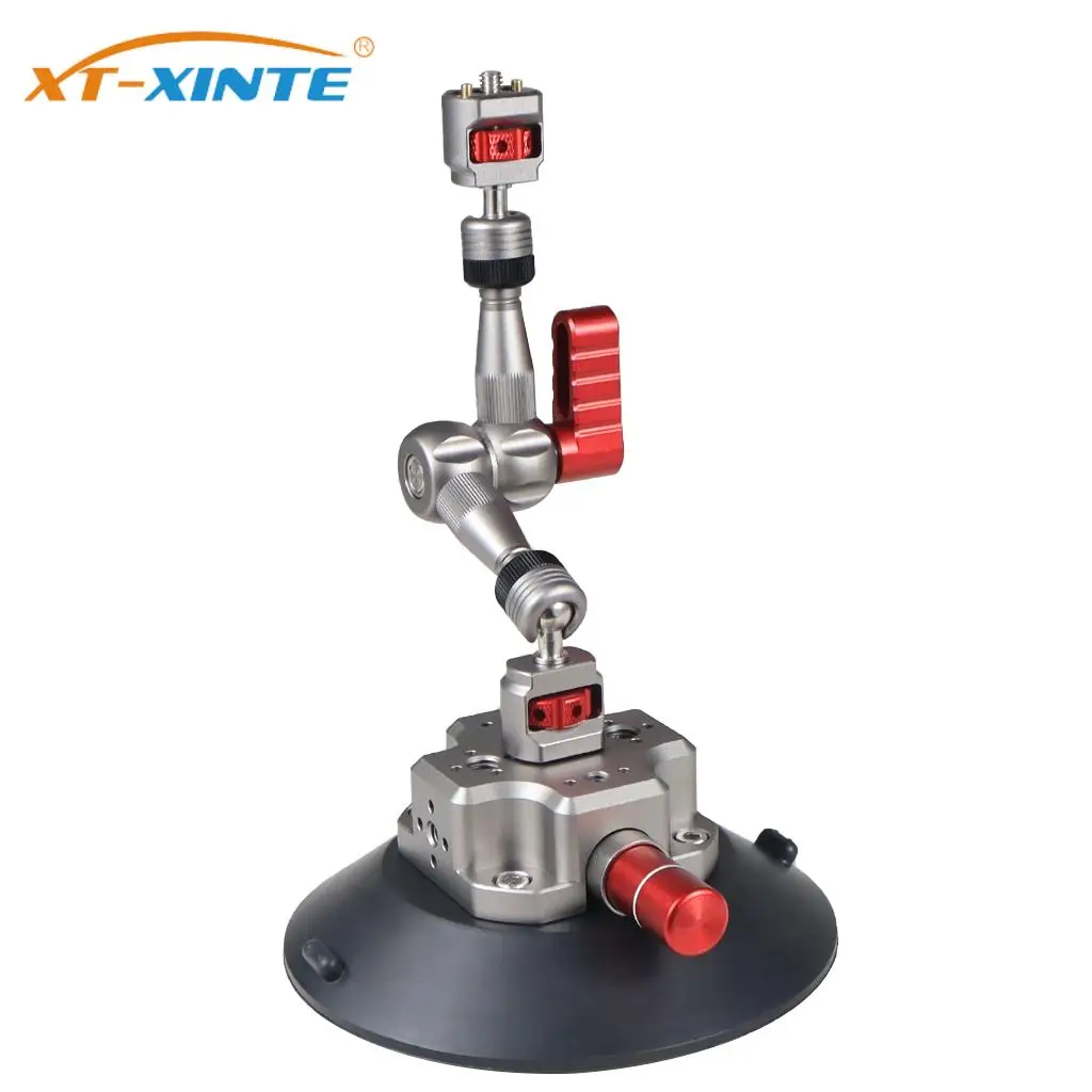 Mão Bomba Ventosa a Vácuo, Suporte Estabilizador para GoPro, 12 Insta360 Camera Mount, 6 ", 4.5", 3 ", 83mm, 1/4"