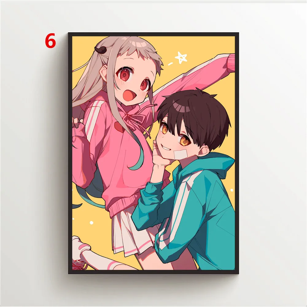 Jibaku Shounen Hanako-kun Anime Posters Wall Poster Canvas Painting Wall Decor Posters Wall Art Picture Room Decor Home Decor