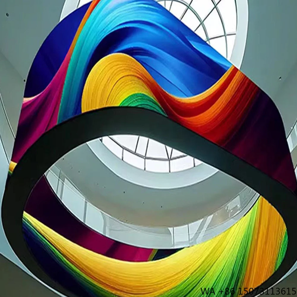 

Светодиодный экран HD с высокой яркостью, гибкий модуль, для помещений и улицы, с эффектом бегущей воды, для торговых центров