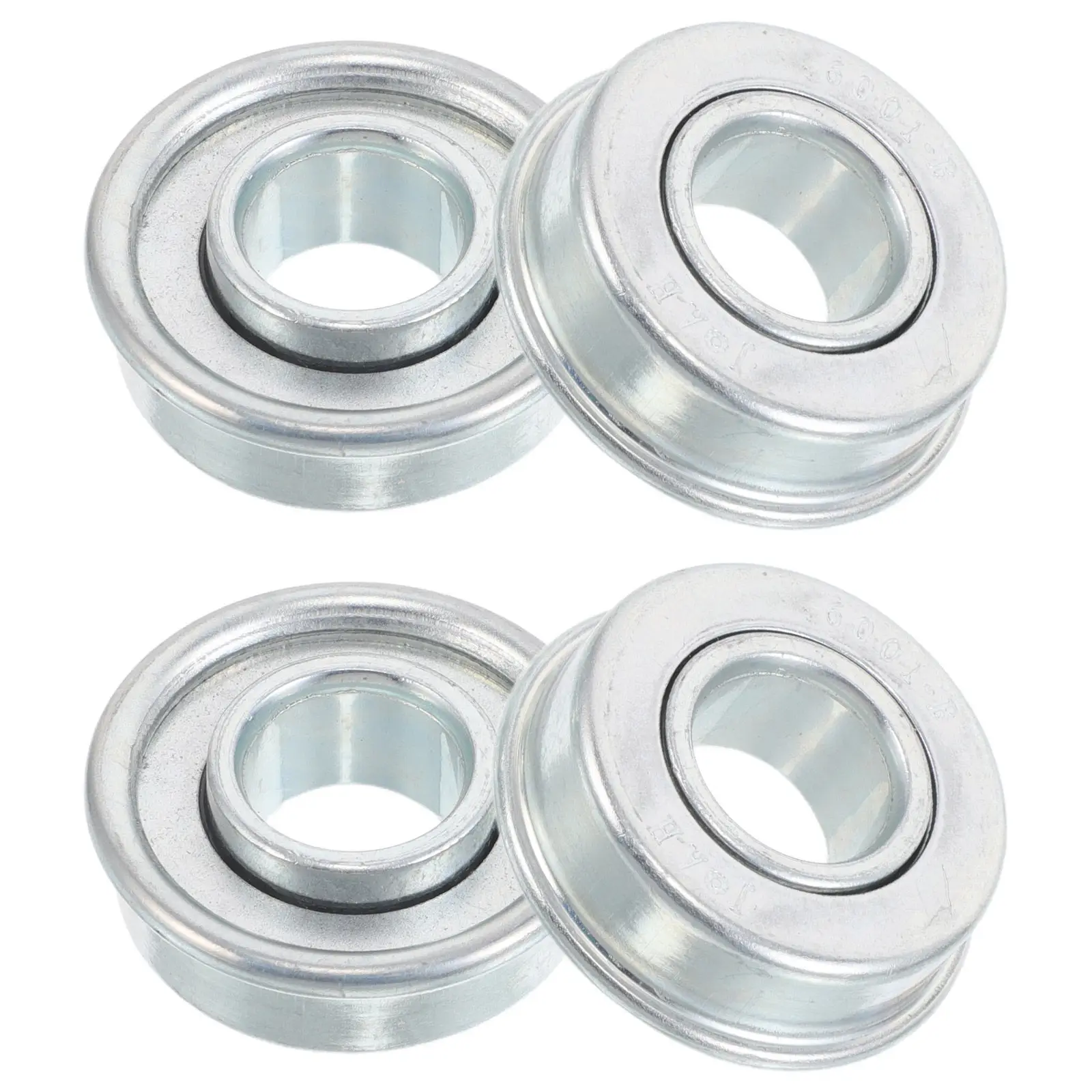Lawn Mower Wheel Bearings 4Pcs Universal Steel Ball Bearing Set for Front Rear Self Propelled Mowers