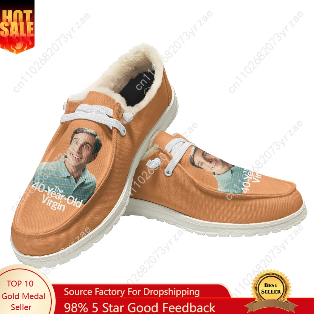 

The 40 Year Old Virgin Plush Shoe Men Women Teenager Warm Shoe Indoor Outdoor High Quality Lightweight Shoes Custom Footwear