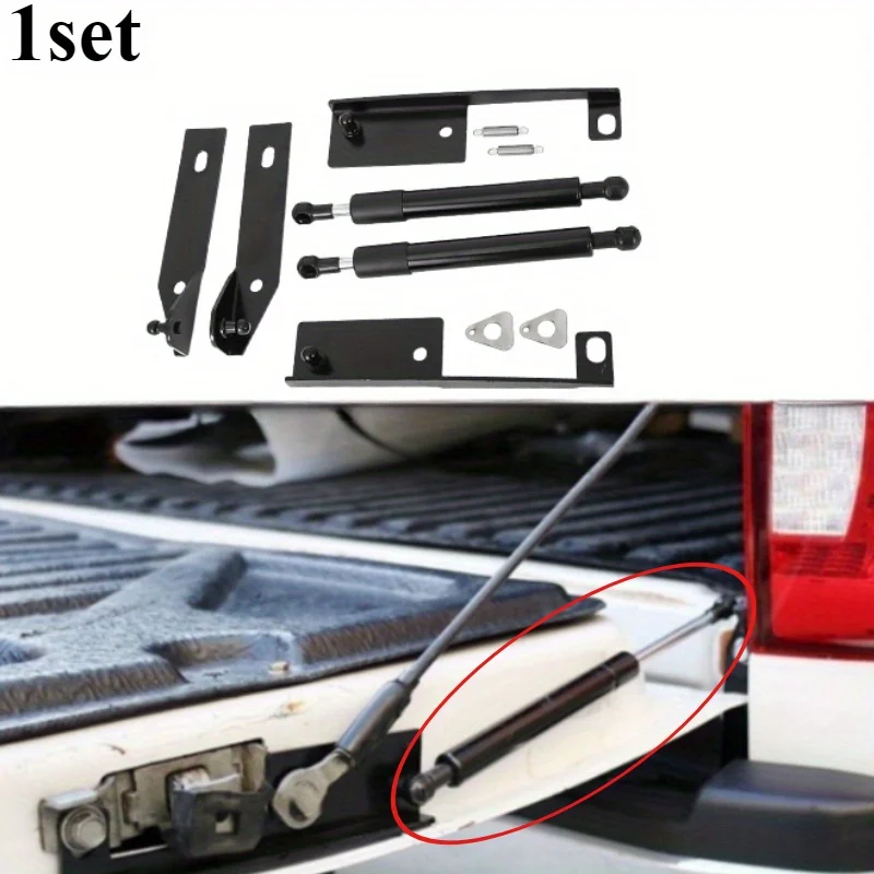 Heavy Duty Tailgate Hydraulic Rod Gradual Damping System Compatible with NISSAN NAVARA NP300 D23 Ruiqi