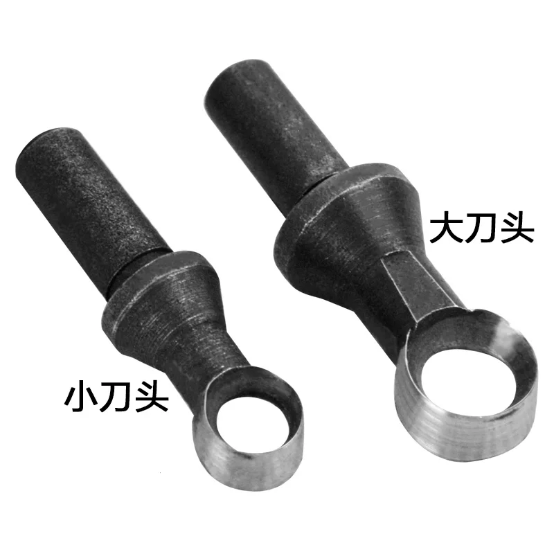 

Pair of hollowing cutters for surface finishing toolsWooden ring hollowing head