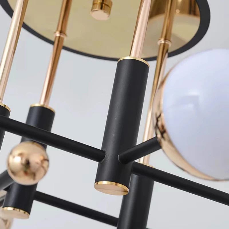 Nordic Living Room Hanging Pendant Ligh Parlour Bedroom Ceiling Light Kitchen Room Decoration lamp  LED Home Light 3-Color Light