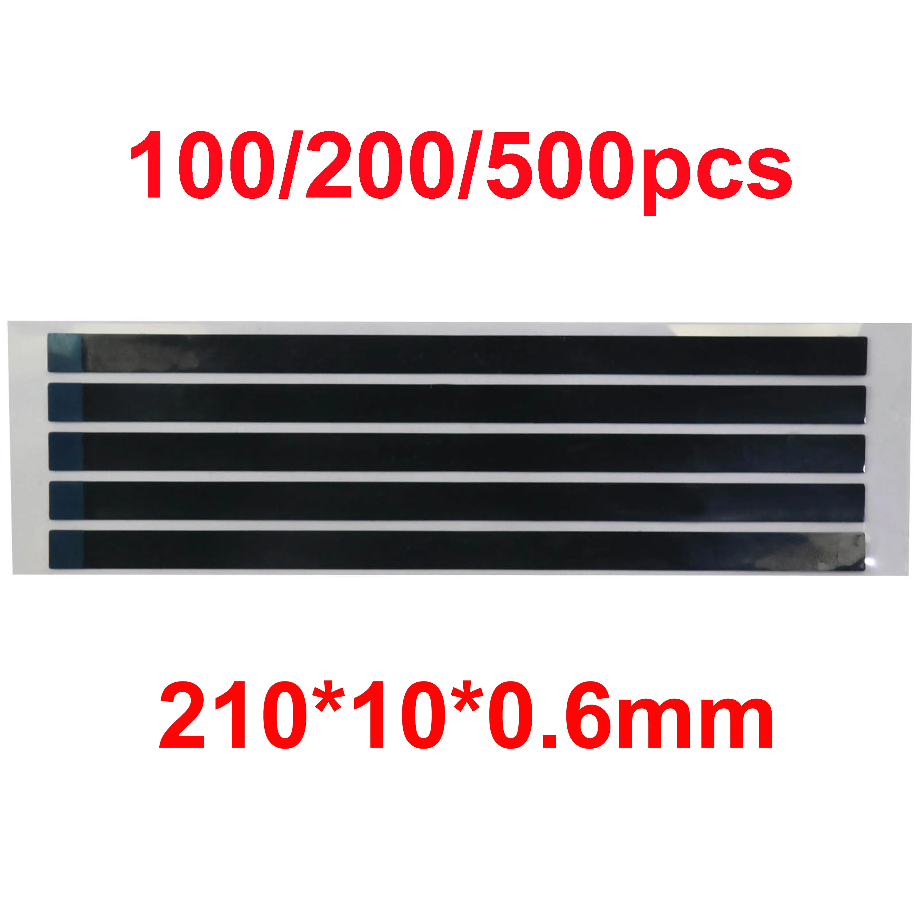 100/200/500pcs for Laptop LCD Screen Removal Installation Easy to Pull Tape 210*10*0.6mm Width 10mm Black Laptop Pull Glue