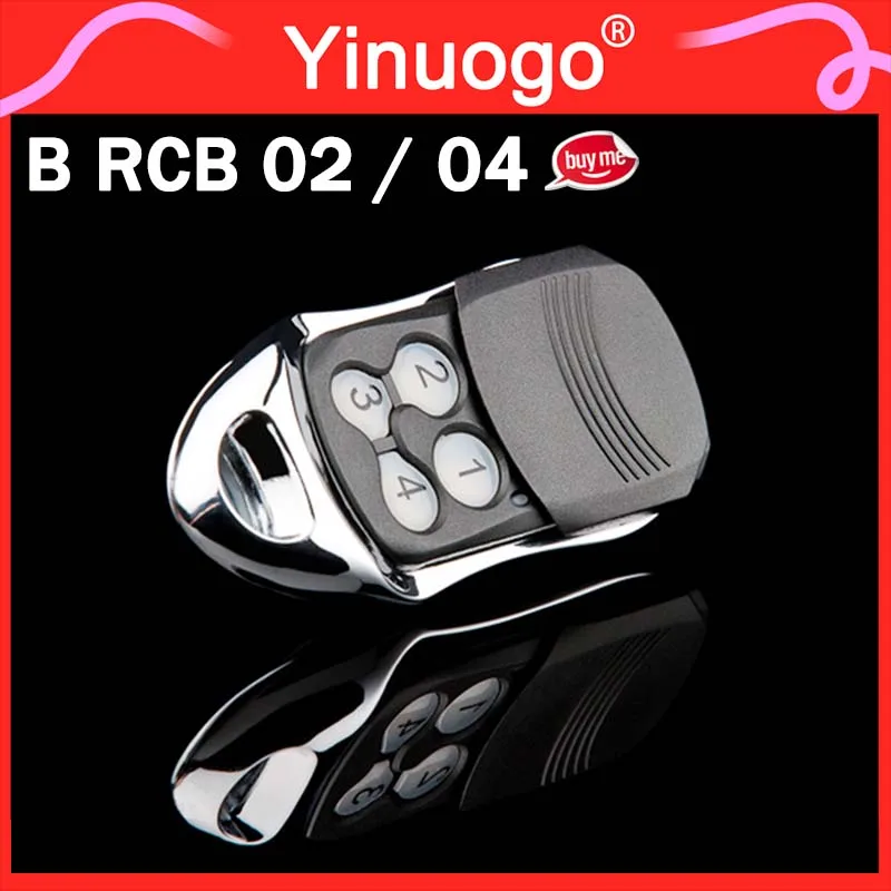 

For B RCB 02 04 Garage Remote Control 433.92MHz Rolling Code MITTO2 MITTO4 KLEIO B RCA02 RCA04 TRC2 TRC3 Gate Remote Control