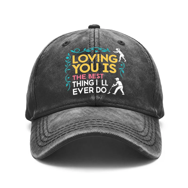 1 Vintage Washed Unisex Baseball Cap, 