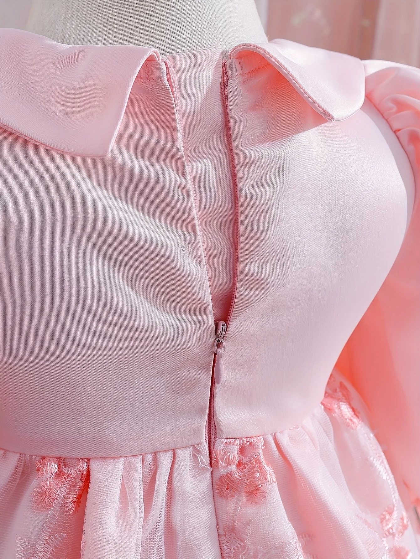 فستان الأميرة الربيعي اللطيف للفتيات الصغيرات، فستان للفتيات الصغيرات، مناسب للحفلات/عيد الميلاد/التجمع وما إلى ذلك.