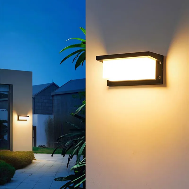 1-2-個モダンな屋外壁ランプ-12-ワットウォームホワイト器具壁掛け-ip65-led-ガーデンライト廊下ポーチ照明用
