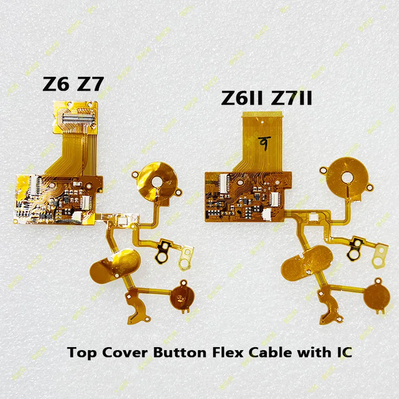 

Оригинальный гибкий кабель верхней крышки с микросхемой для Nikon Z6 Z7 Z6II Z7II Z62 Z72, кабель питания, верхняя крышка, плечевой экран, гибкий