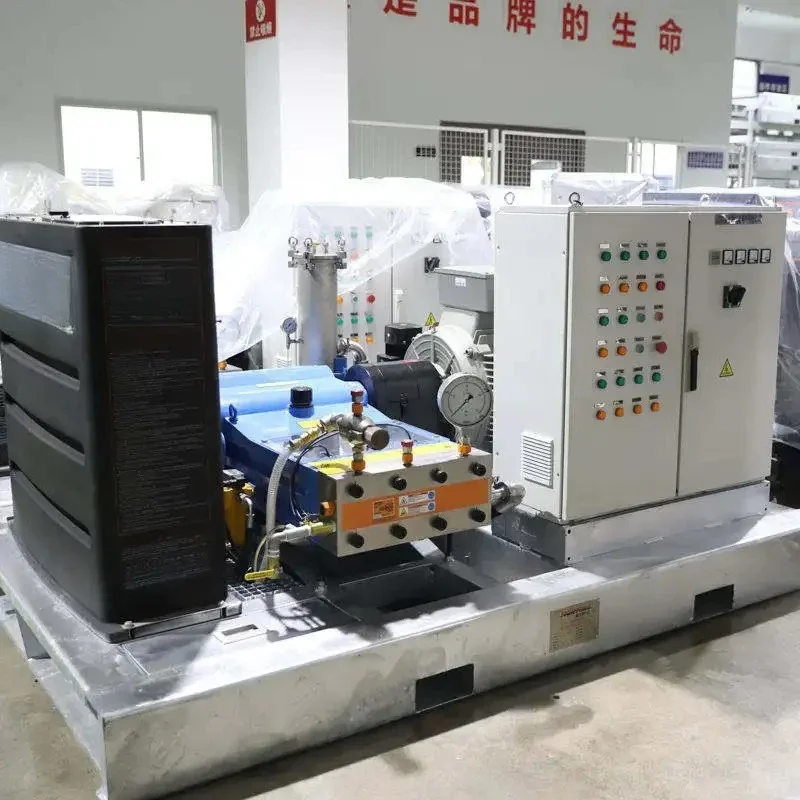 Chemical automatic cold water high pressure water jet cleaning machine powerful washing machine powerful hydraulic