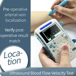 Przenośny jednokierunkowy doppler naczyniowy do użytku chirurgicznego doppler do wykrywania przepływu krwi sonda 8Mhz