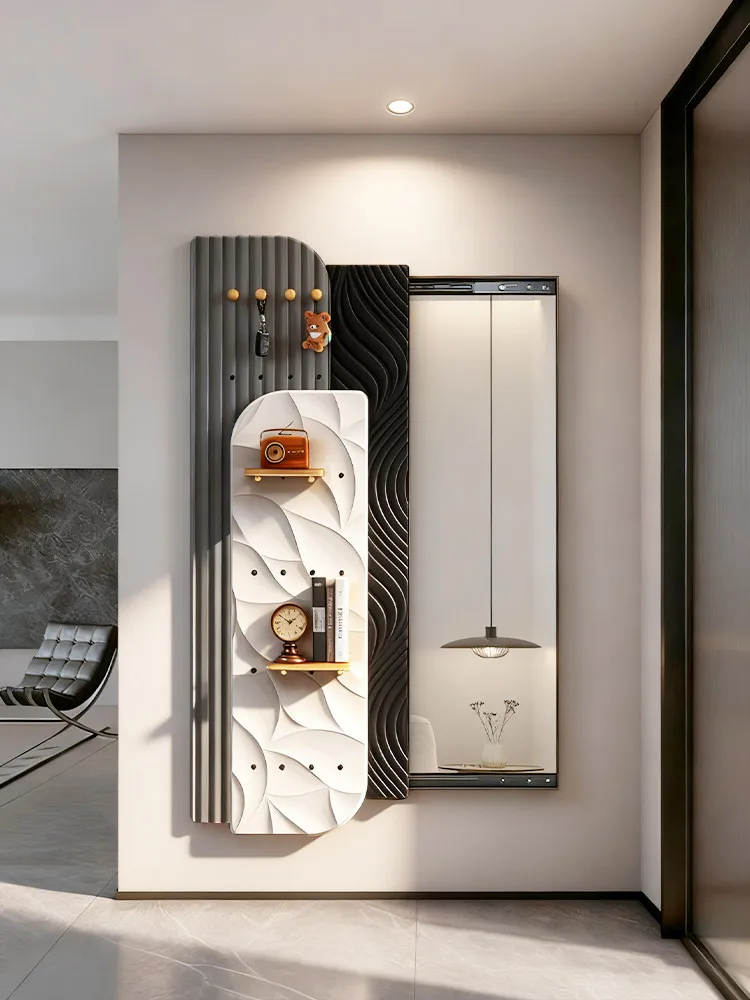 Modern Simple Hidden Full-body Mirror Hanging Painting Push-pull Invisible Full-length Mirror