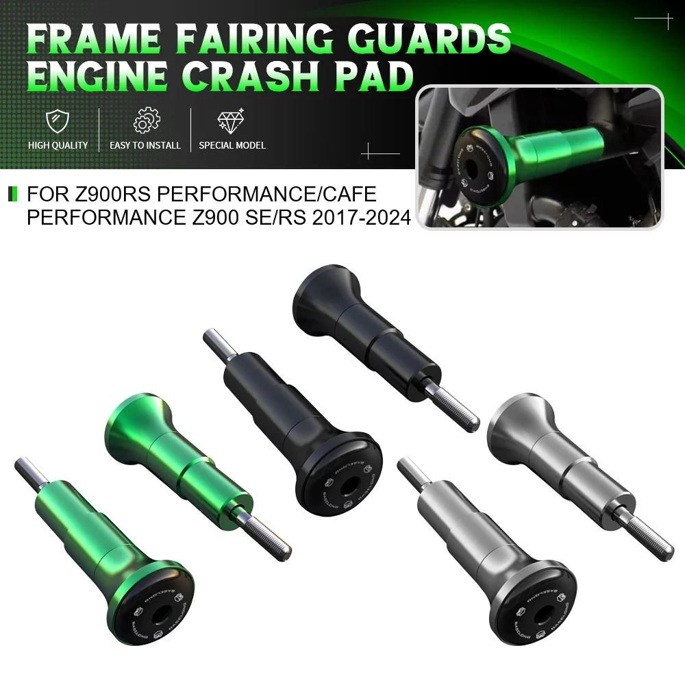 

For Kawasaki Z900RS Performance/Cafe Performance Z900 SE/RS 2017-2024 Motorcycle Crash Protection Frame Slider Crash Protector