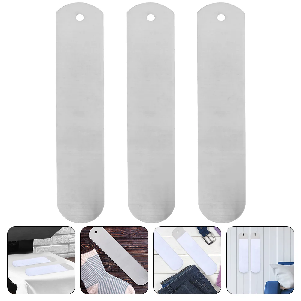 3 Pcs Metal Board Straight Socks Shaping Sublimation Inserts Jigs Aluminum Making Tool Dye