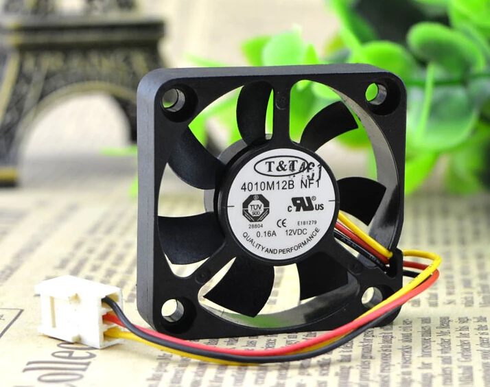 

T&T 4010M12B NF1 12V 0.16A 4010 3 line double fan