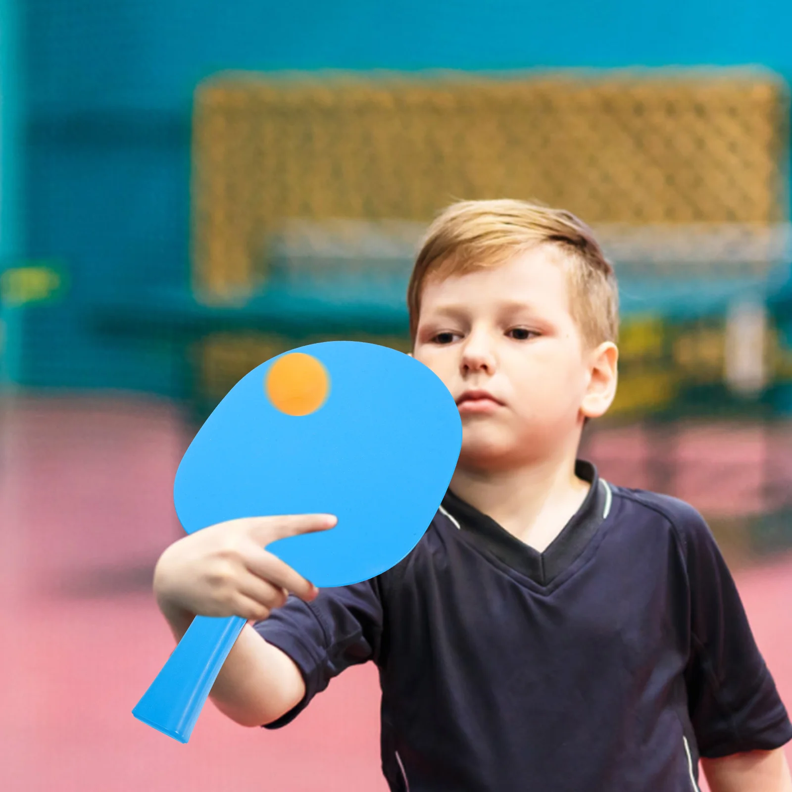 

Table Tennis Trainer Set 2 Bats 3 Balls R om Color Hanging Training Kit for Kids Toys Enhance Skills Coordination