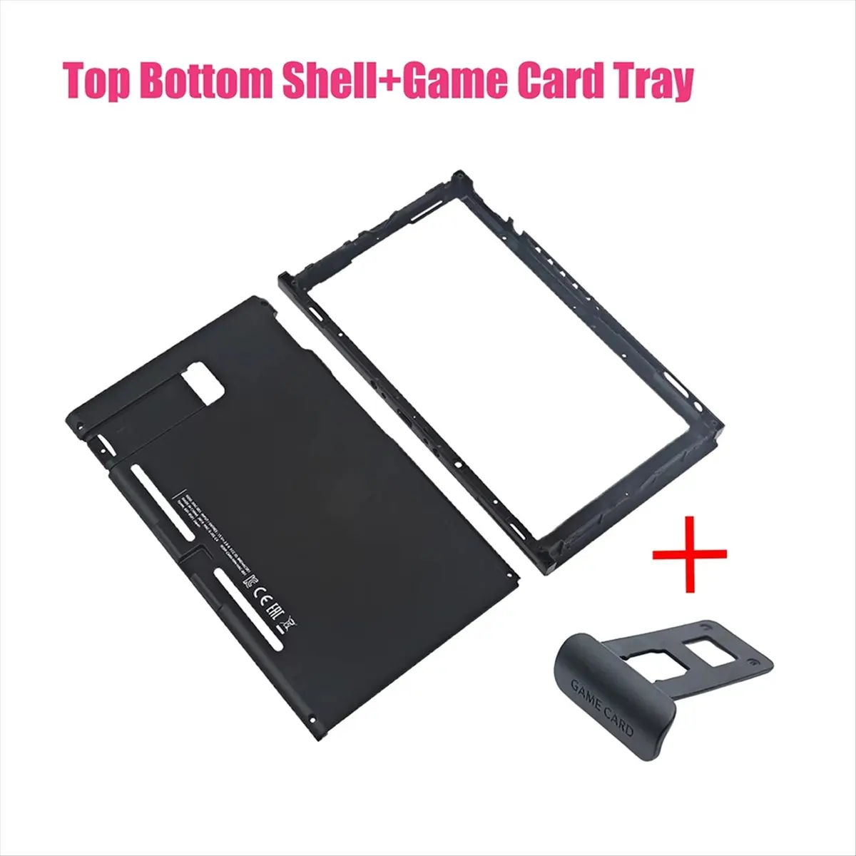 DT60 Replacement Shell for Top Bottom Shell Game Card Tray for Nintedo Switch view 5