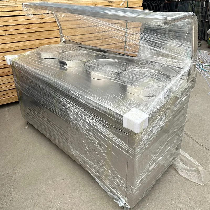 

Commercial steamed buns customer self-service porridge truck porridge self-service insulation soup pool canteen heating