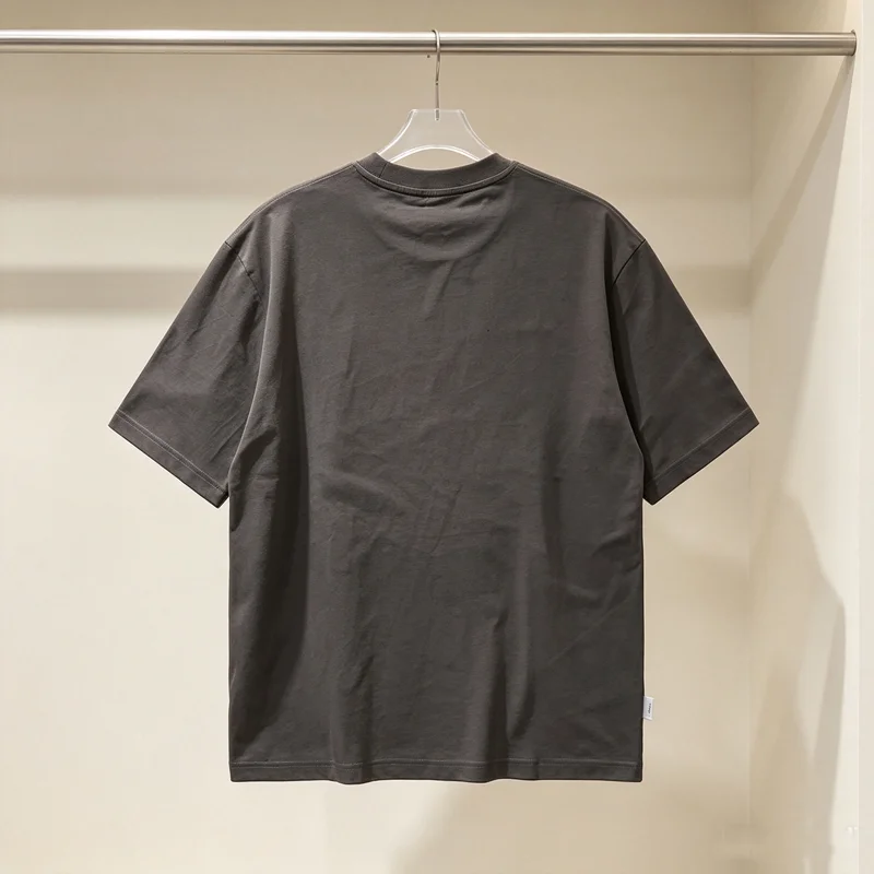 Letter MN Overlap Print Madness T Shirt Printed Tag Men Women Japan Tokyo Streetwear MDNS T-shirt Loose Short Sleeve Tops Tee