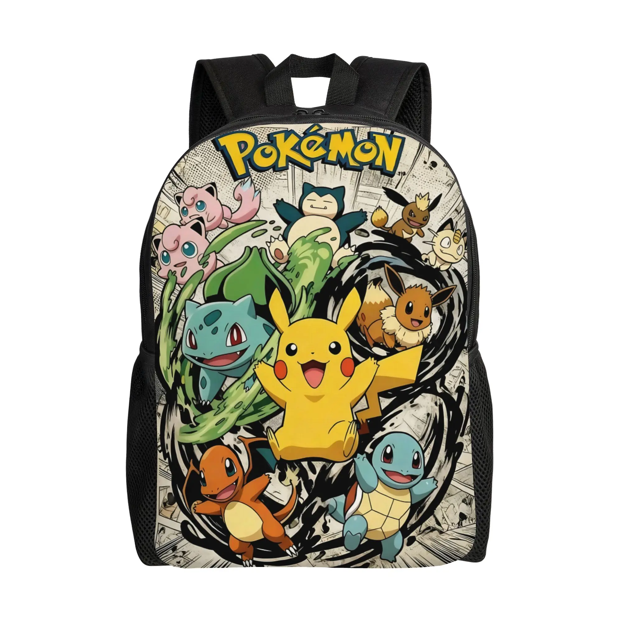 Fashion Backpacks Pokemon Backpack Daypack  mochila Outdoor Sturdy Shoulder Rucksack