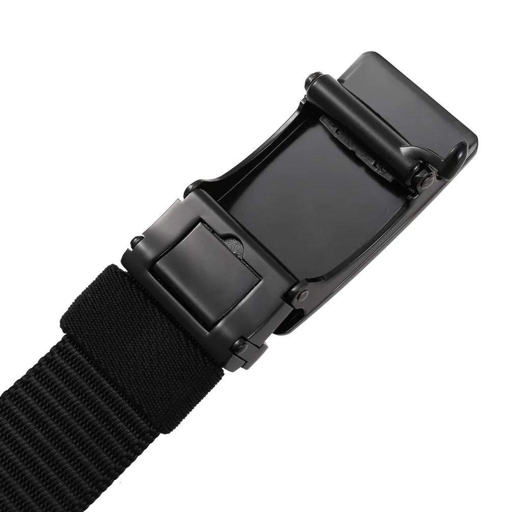 Automatische Schnalle, leicht, bequem, Nylon, Militärgürtel, Outdoor-Jagd, multifunktionaler taktischer Canvas-Gürtel, hohe Qualität, 3,4 cm – Detail 5