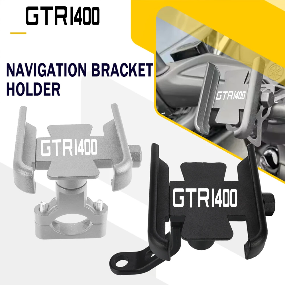 For KAWASAKI GTR1400 CONCOURS GTR 1400 CONCOURS 14 Motorcycle Mobile Phone Holder GPS Navigation Smartphone Mounting Bracket