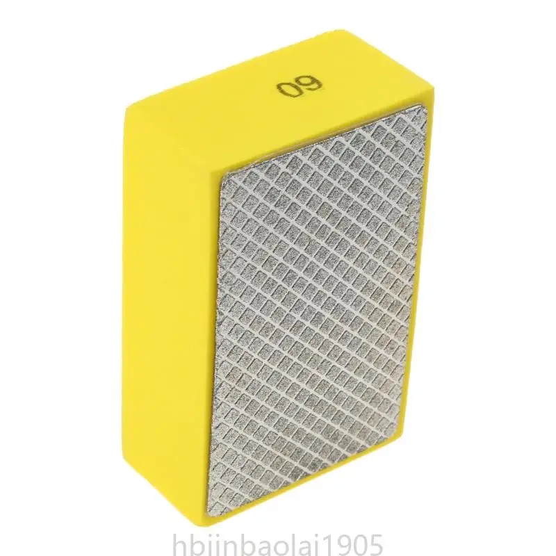 E74E draagbare diamanten handpolijstkussens met hand zacht en licht voor glazen granietmarmeren betonnen stenen polijsten