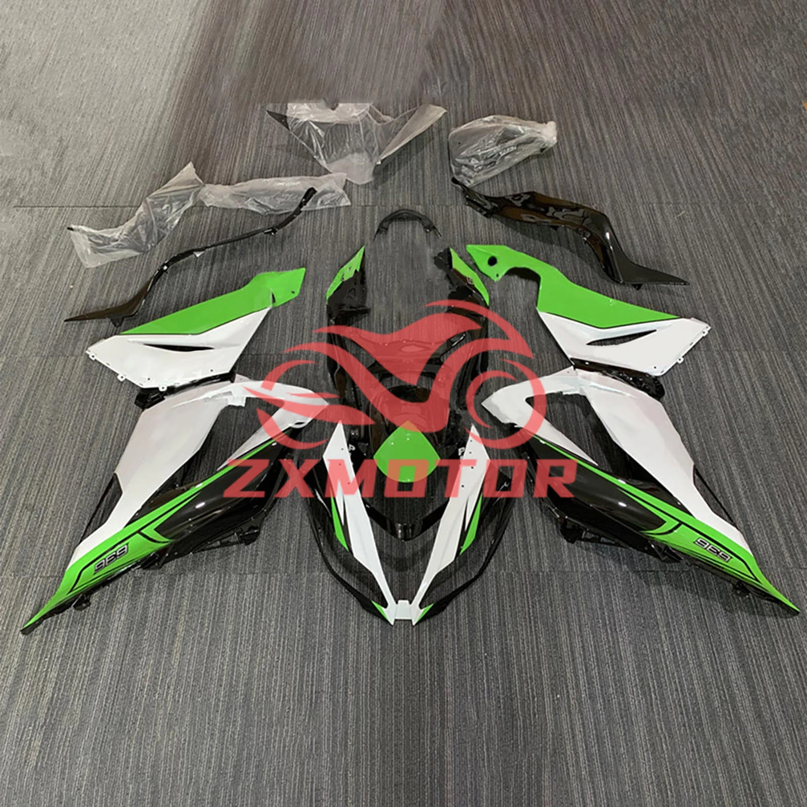 لكاواساكي 636 ZX6R 2013 2014 2015 2016 2017 2018 Fairings ZX-6R مجموعة كاملة من البلاستيك يغطي دراجة نارية الهدايا المجمعة جديد