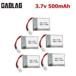 3.7V 500mAh 902530   Bateria LiPo 25C do helikoptera RC Wltoys V931 F949 XK K123 6Ch Części zamienne 1s Bateria 3.7v