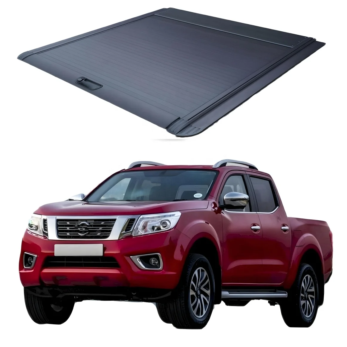 high quality pickup retractable Aviation aluminum pickup truck bed  tonneau cover for Nissan navarre pikup DMAX wholesale price