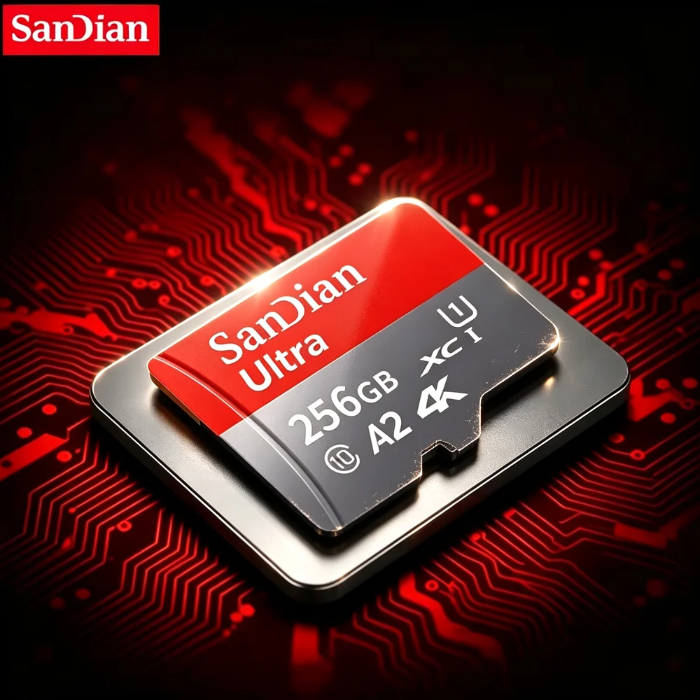 Memory Card 256GB 512GB High Speed Read 190MBs Micro TF SD 128GB 64GB U3 V30 A2 SD Card 32GB for GoPro DJI Drone 4K Video