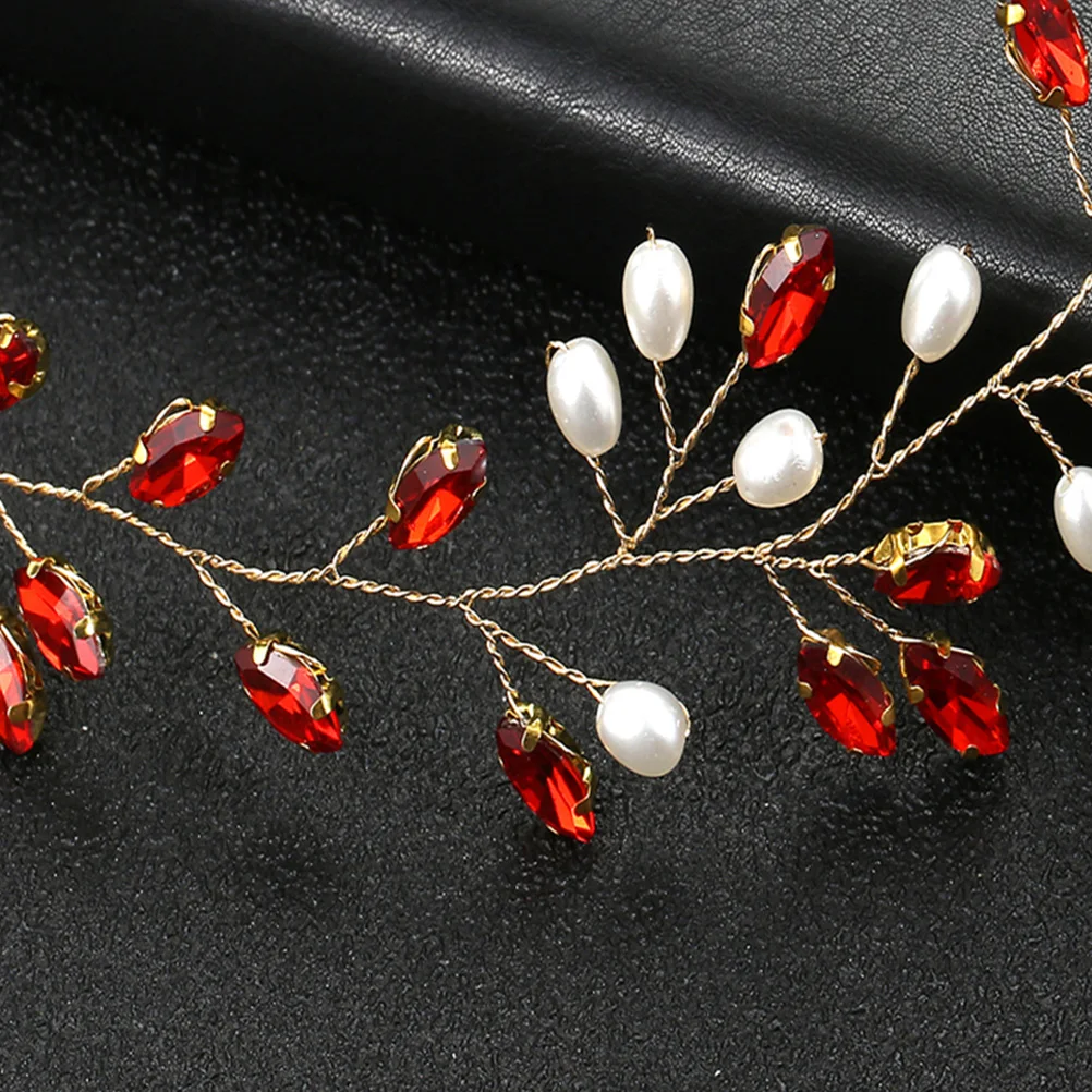 

Decorative Hair Accessories Rhinestone Bridal Headpiece Ornaments for Women Miss