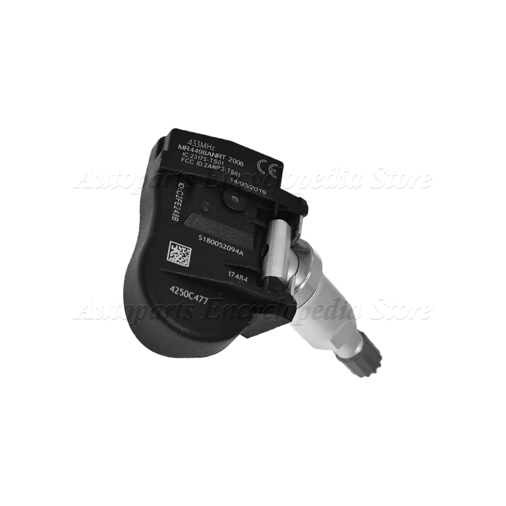 1/4PCS Per Mitsubishi ASX LANCER Outlander LANCER ASX I-MIEV 4250C477 Auto Sensore di Monitoraggio della Pressione Dei Pneumatici TPMS 433MHz