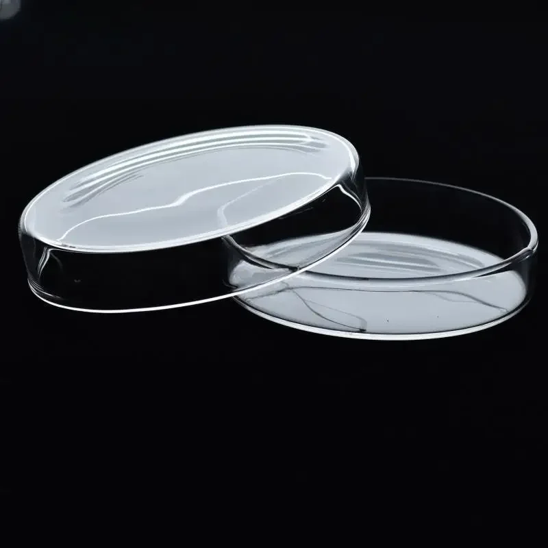 Glass Petri Dishes 60mm/75mm/90mm/100mm/120mm/150mm/180mm/200mm High Borosilicate Affordable For Cell Culture Dish Lab Supplies