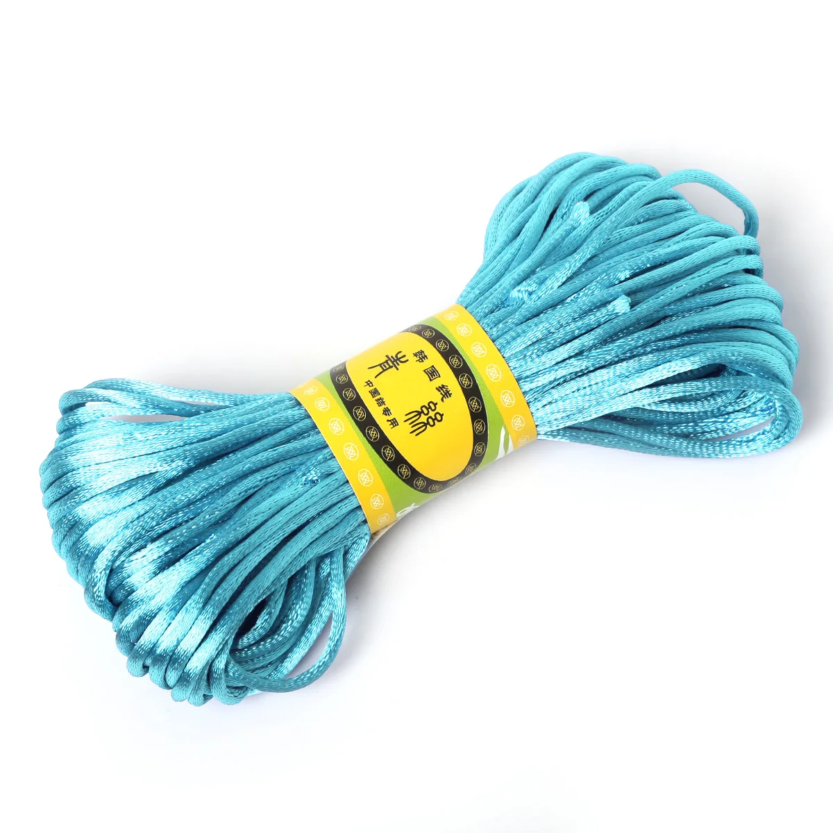 2Mm 20Meter Zacht Satijn Rattail Zijde Macrame Koord Nylon Kumihimo Voor Diy Chinese Knoop Armband Ketting Sieraden Vinden