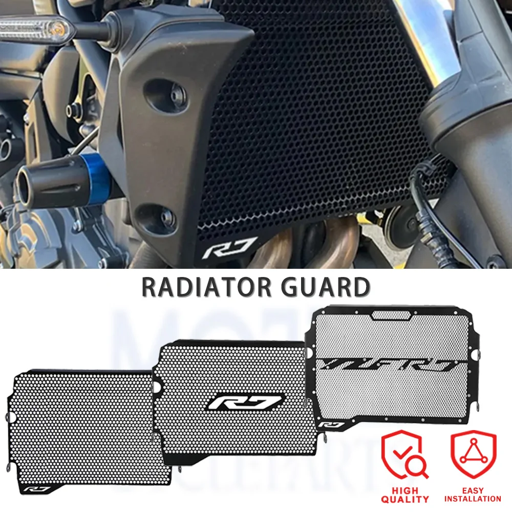 

For Yamaha R7 YZF-R7 YZFR7 YZF R7 2021 2022 2023 2024 Motorcycle Accessories Radiator Grille Guard Protection Water Tank Guard