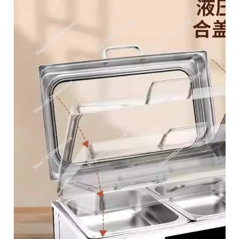 Suitable for DiningStove Restaurant Stainless Steel Large Enclosed DiningStove Electric Heating Hotel Insulation Stove