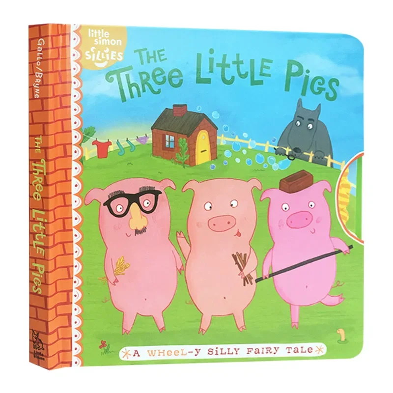 The Three Little Pigs, Children's books aged 2 3 4 5 6, English picture board books, 9781442421073
