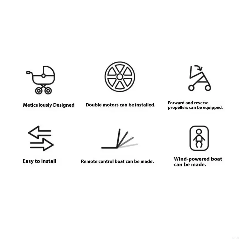 DIY بها بنفسك قارب بدن نموذج مجموعة أداة تجميع مجاني البلاستيك يعزز مهارات التركيز لقوارب التحكم عن بعد اللعب المياه في الهواء