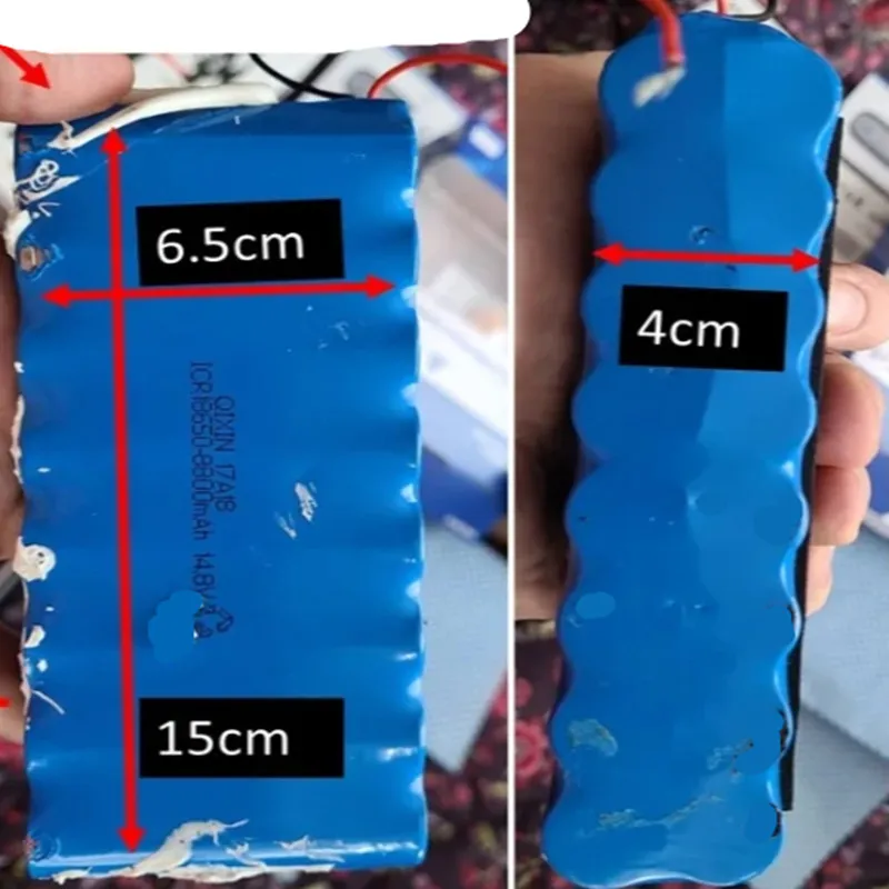 

18650 14.8V 8800mAh 18650-4s4p Lithium Ion Rechargeable Li-ion Battery Pack